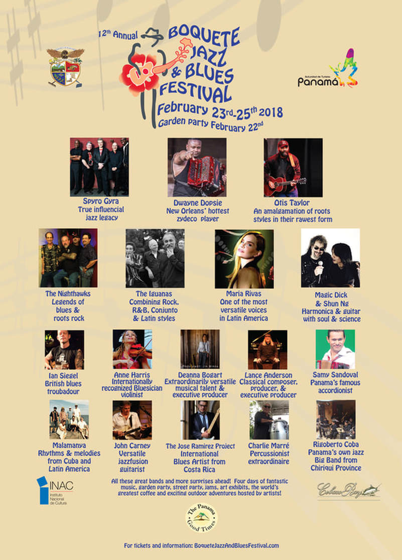Boquete Jazz & Blues Festival - Boquete Jazz & Blues Festival